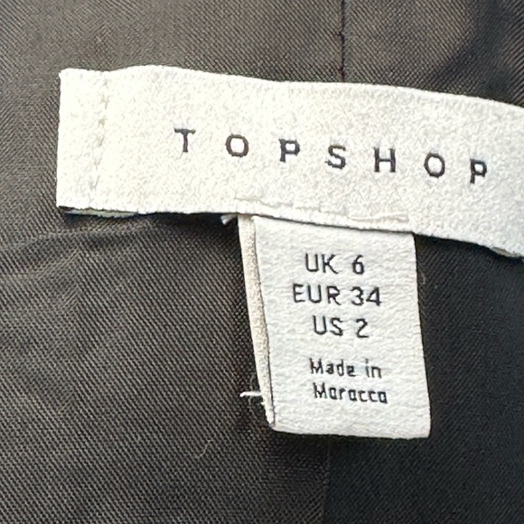 Topshop Cut Out Blazer Dress - Purple - size 2 - Picture 6 of 9